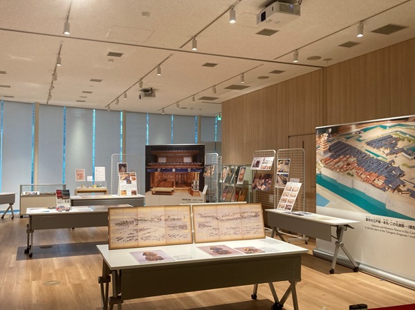 板橋区立中央図書館の展示の様子